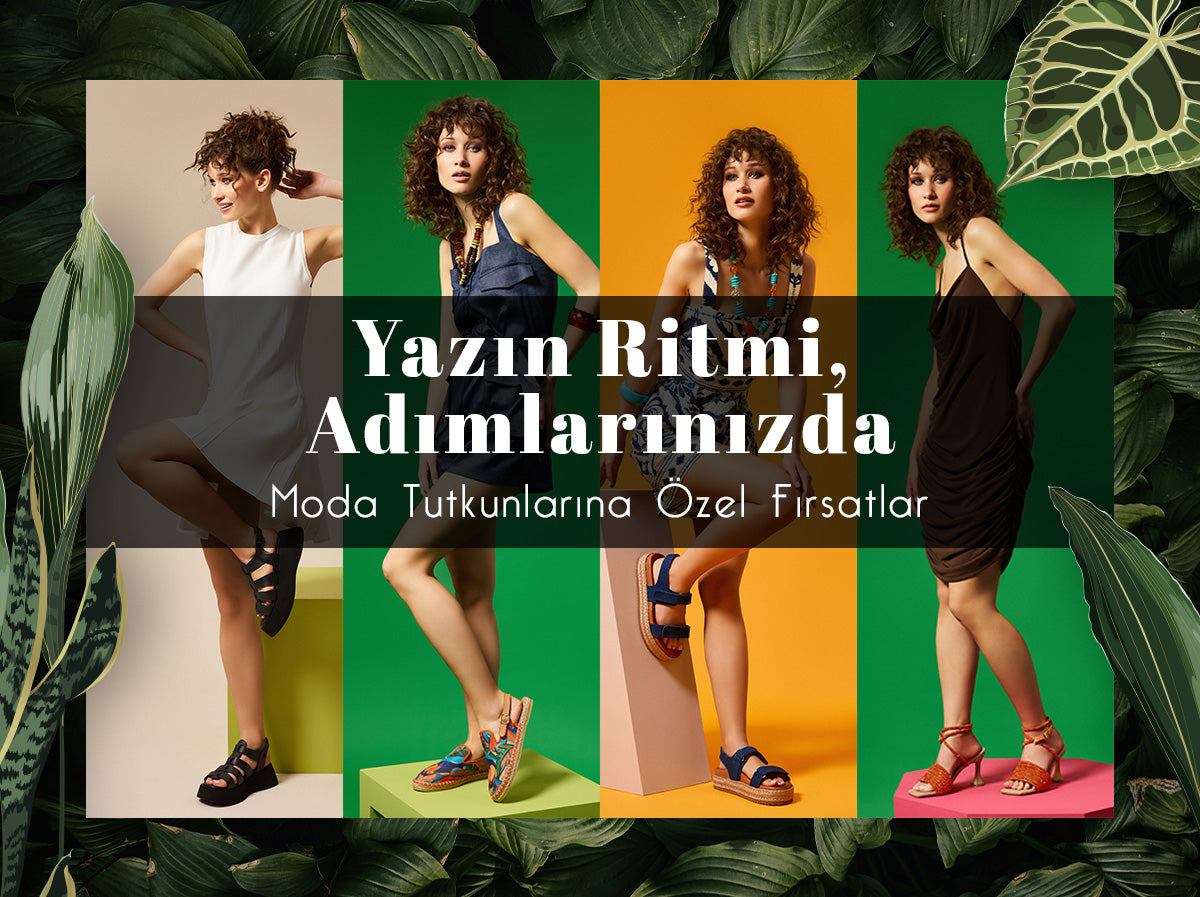 Yaz Stilinin Topuklu Parçaları