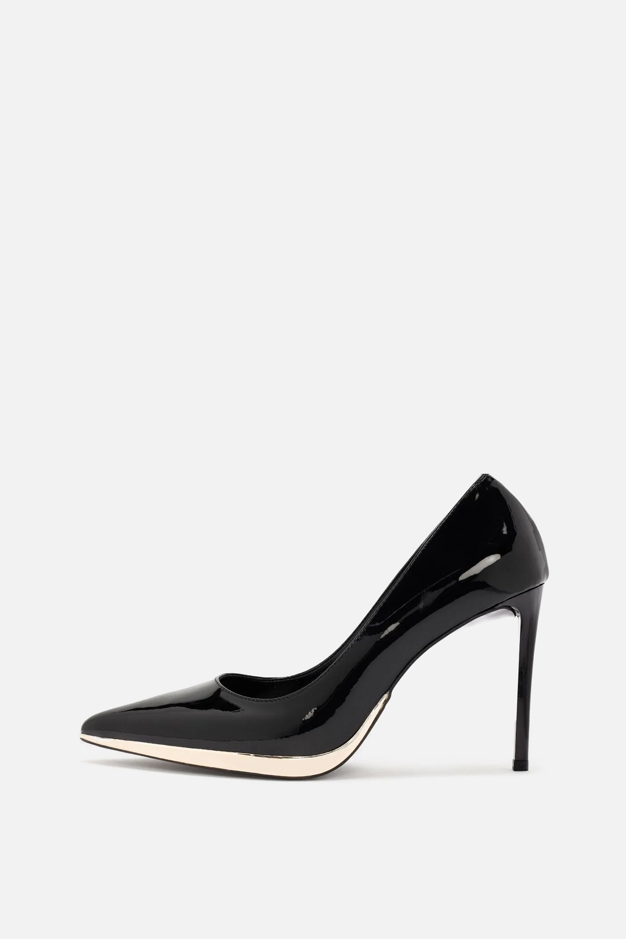 Carly Siyah İnce Topuklu Stiletto