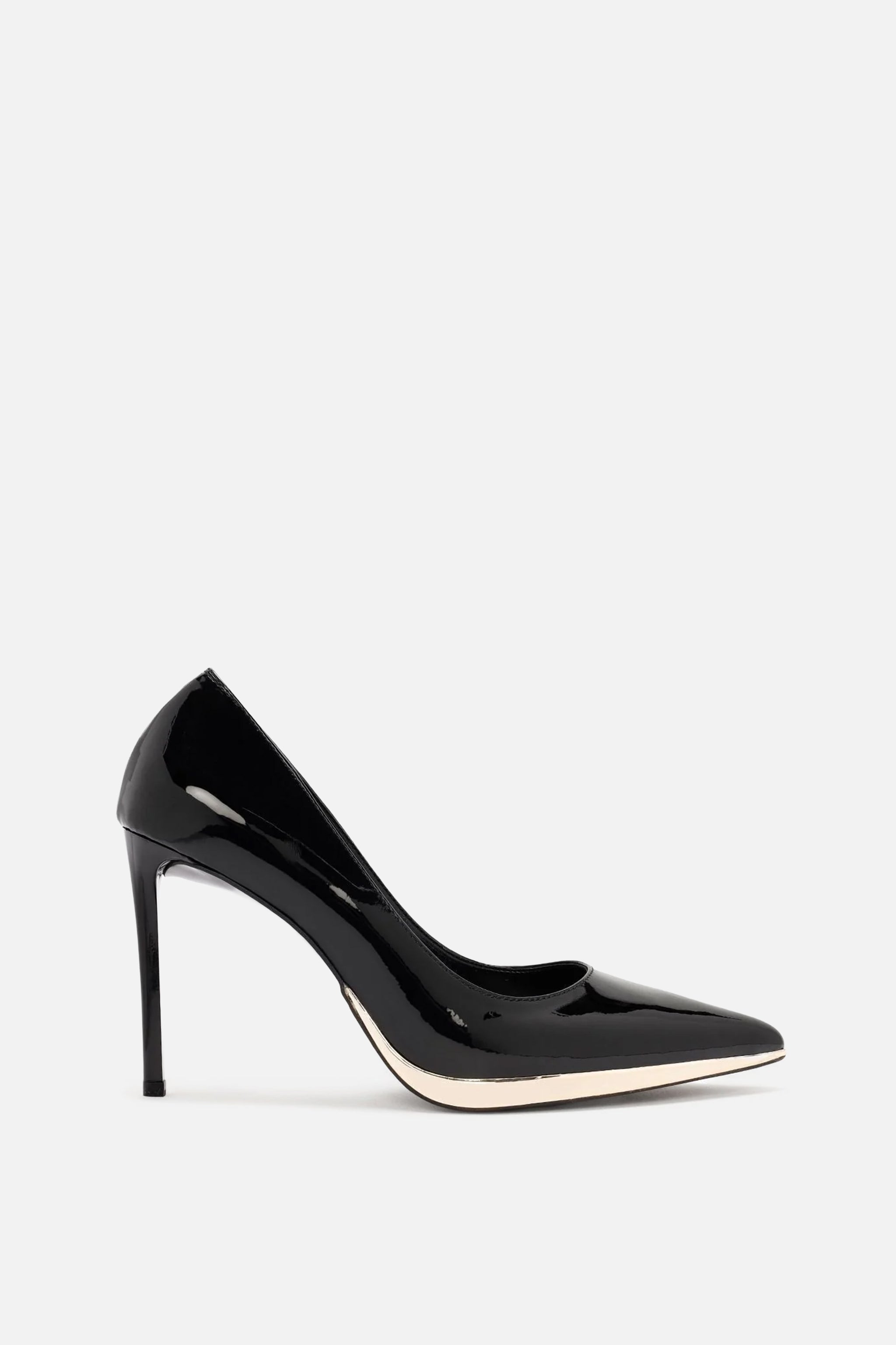 Carly Siyah İnce Topuklu Stiletto