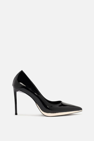 Carly Siyah İnce Topuklu Stiletto