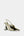 The Trendygurl Slingback Wedge Kadın Şampanya Dolgu Topuk Sandalet