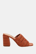 The Tana Kadın Taba Hasır Topuklu Terlik