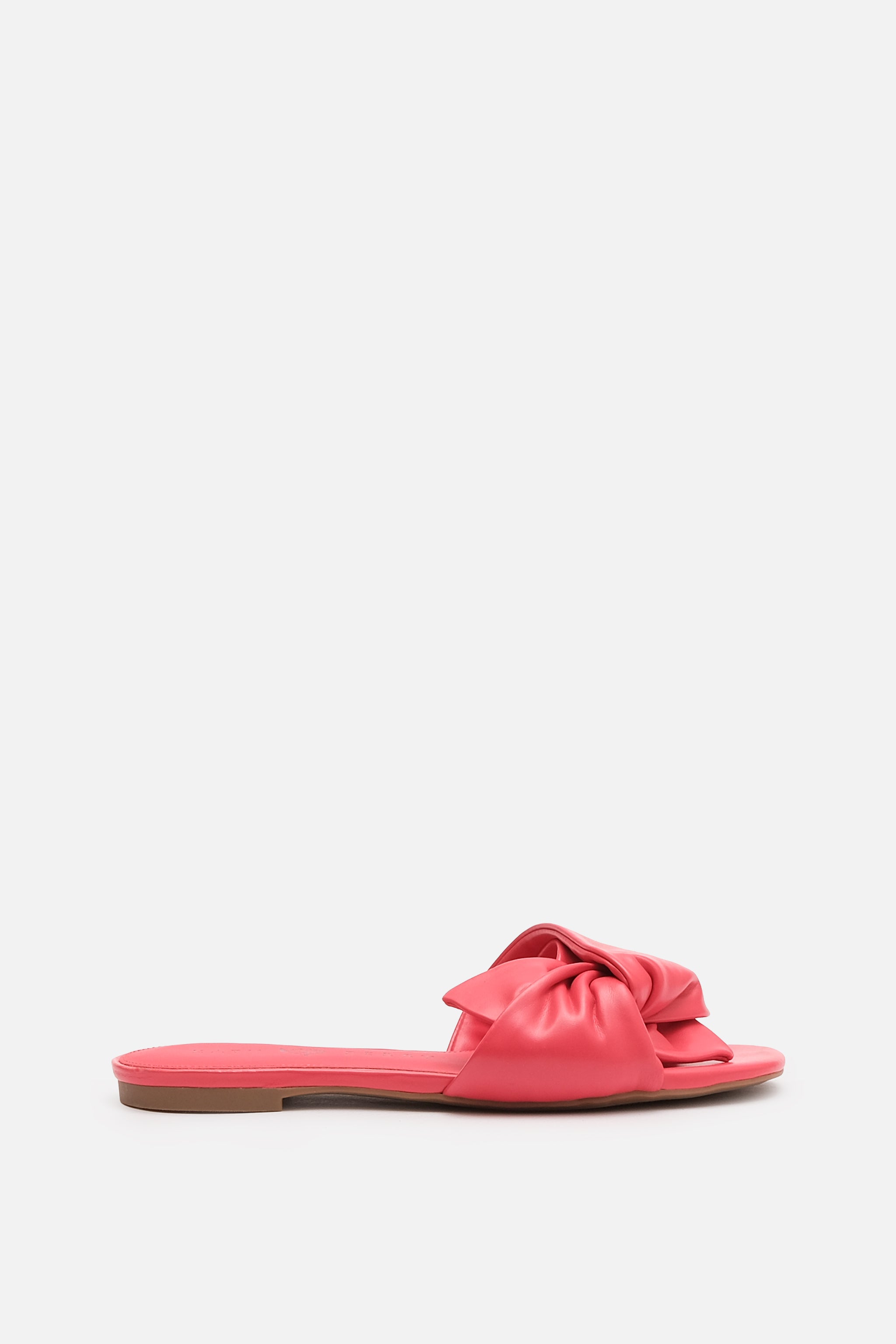 The Halie Bow Kadın Fiyonklu Pembe Terlik