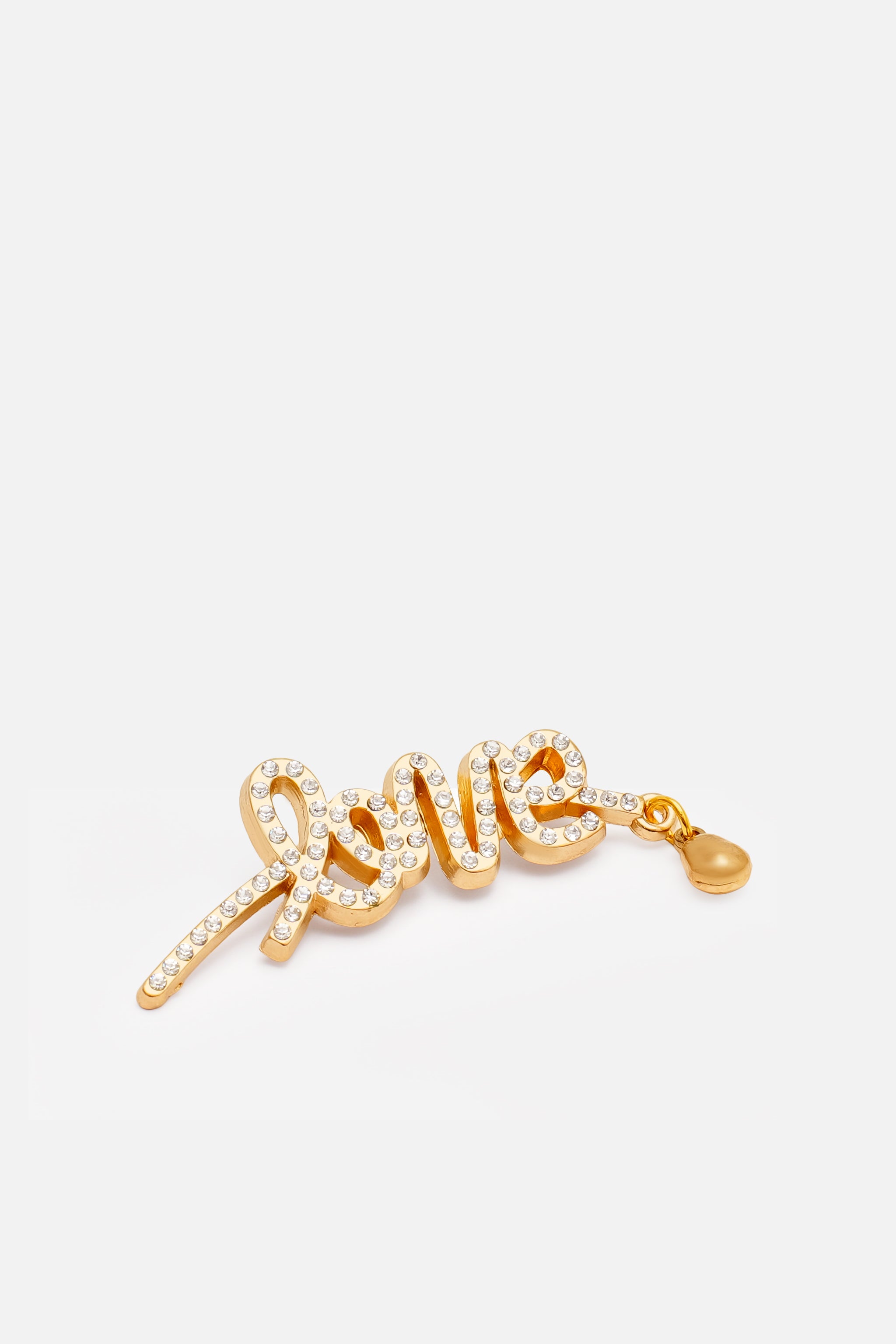 Love Yazılı Gold Ayakkabı Aksesuarı