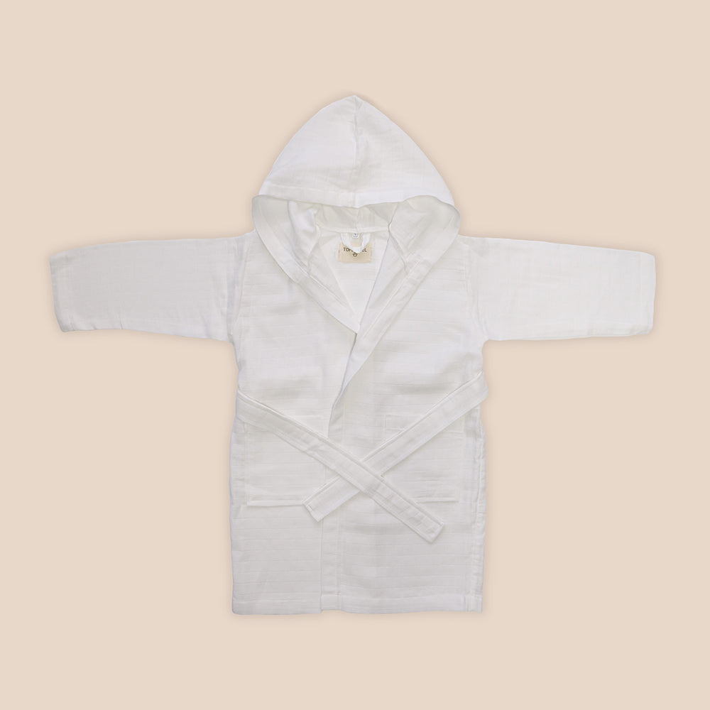 Müslin Unisex Çocuk Bornoz