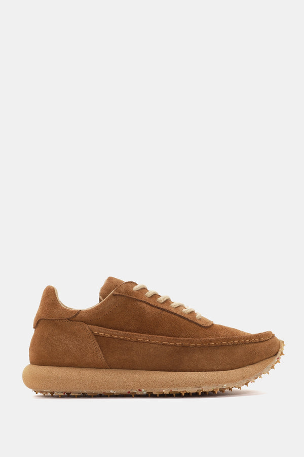 Ridley Kadın Camel Gerçek Süet Deri Sneaker