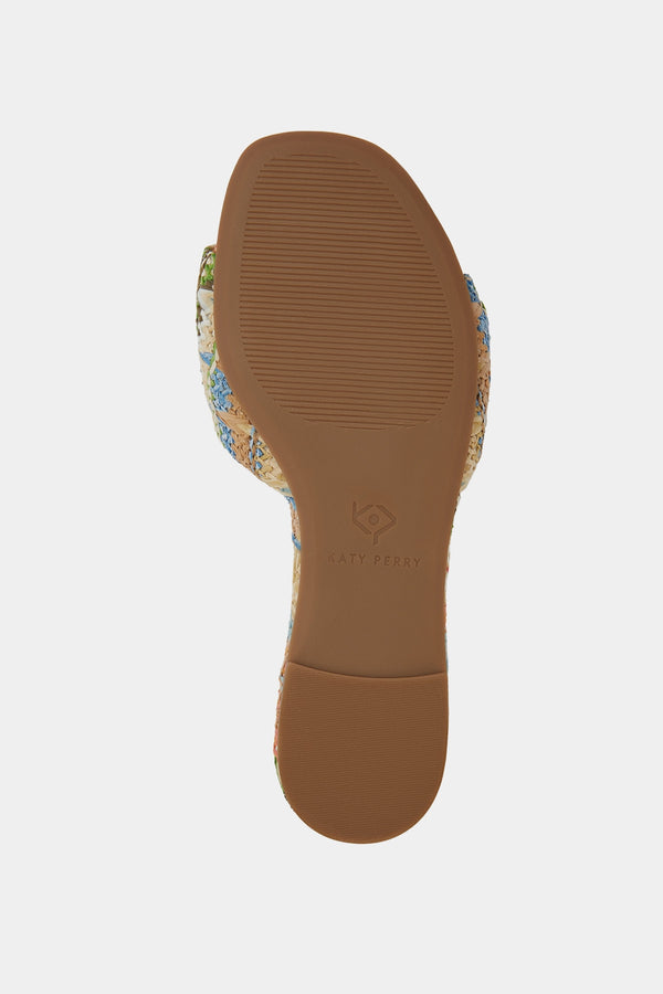 The Halie Bow Kadın Naturel Multi Fiyonklu Terlik