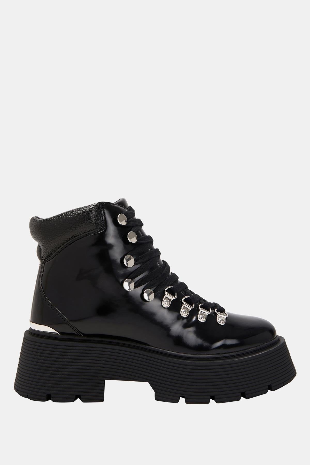 Jenifer Kadın Optik Siyah Kalın Tabanlı Bot