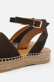 Maıson Espadrilles aus echtem Wildleder