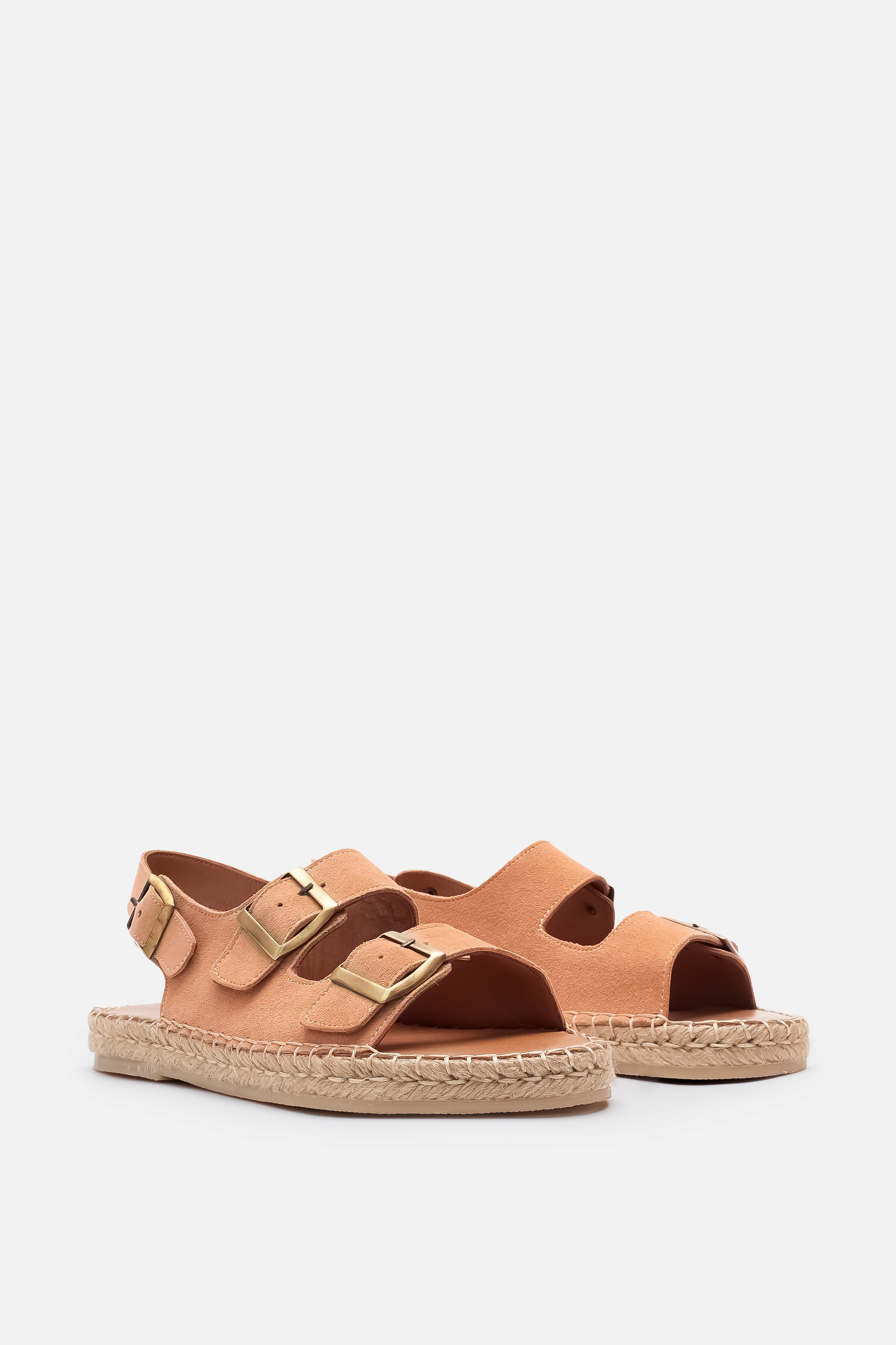 Mary Gerçek Süet Deri Sandalet