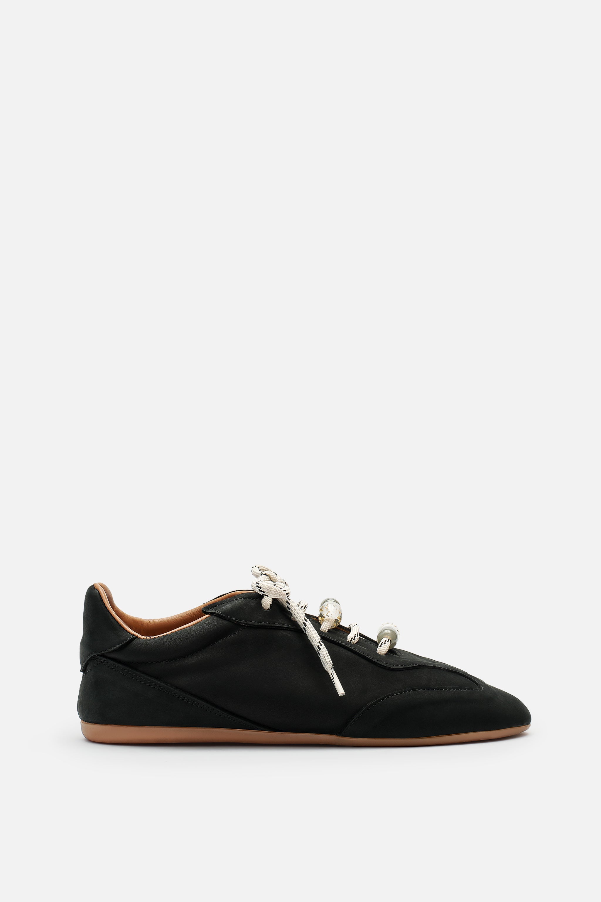 Miu Pane Barefoot Hakiki Deri Sneaker