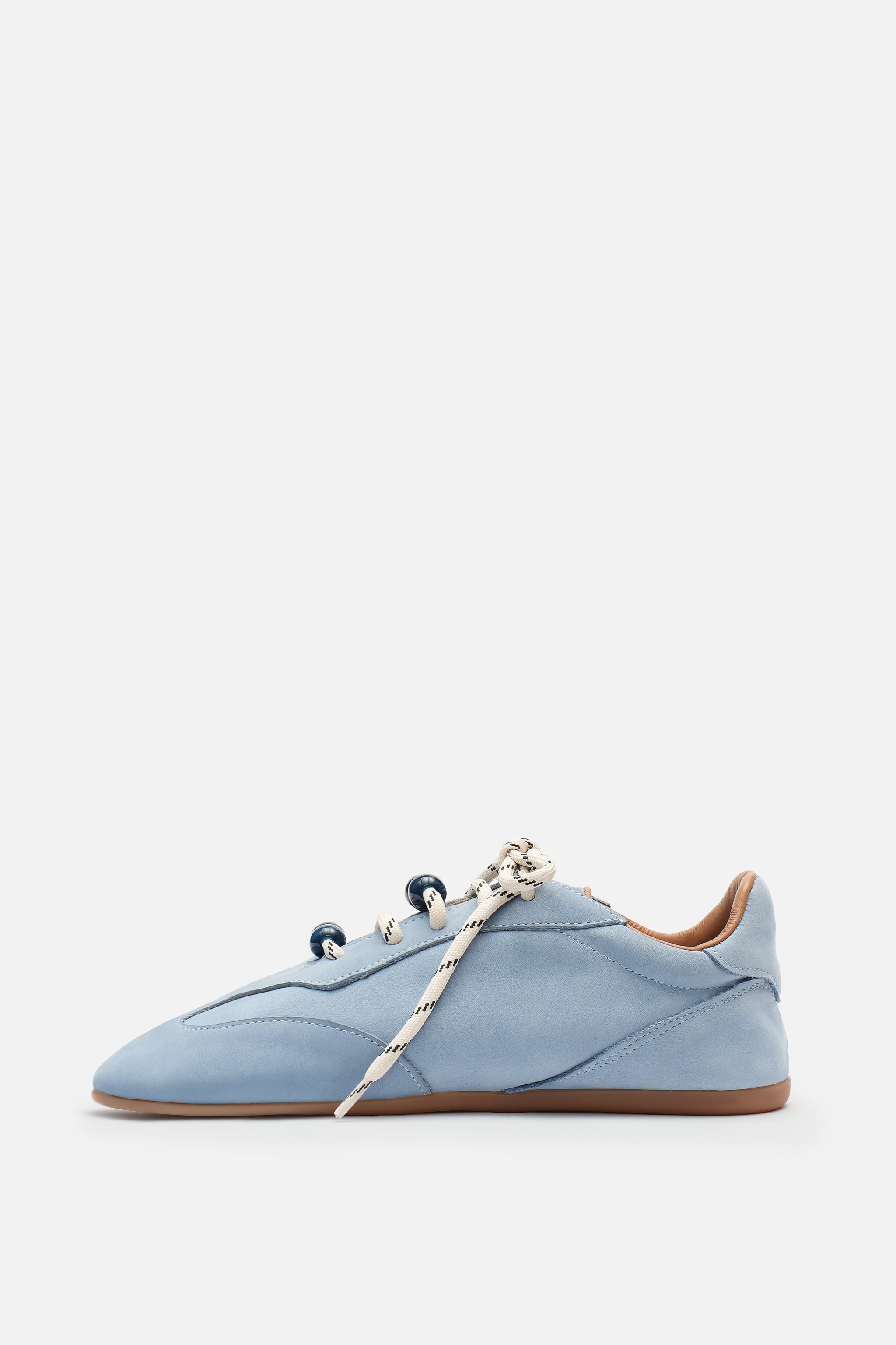 Miu Pane Barefoot Hakiki Deri Sneaker