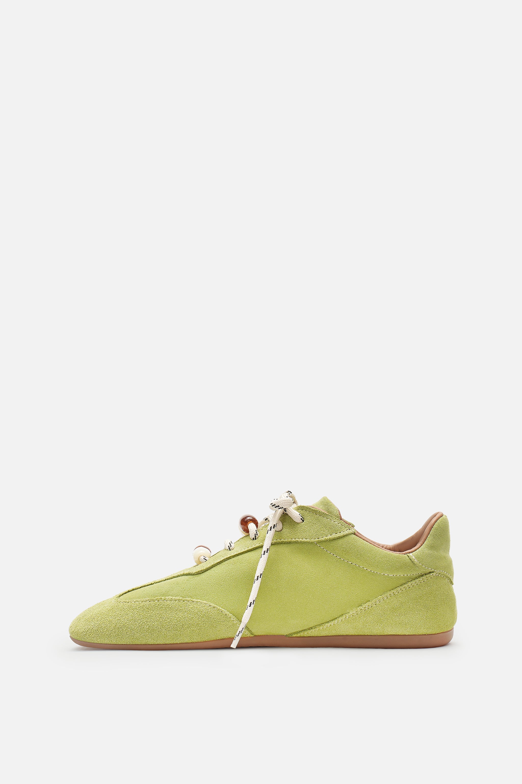 Miu Pane Barefoot Hakiki Deri Sneaker