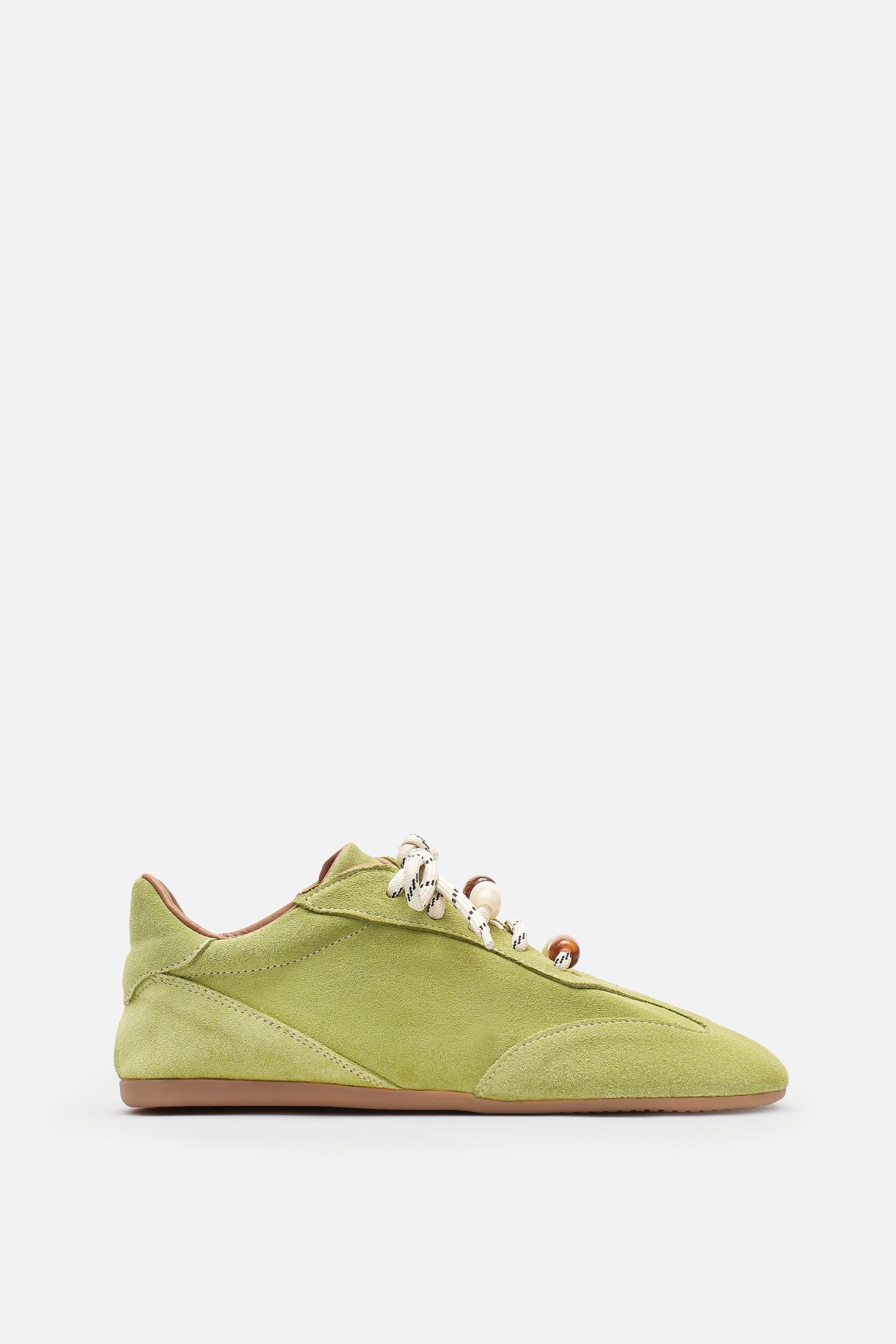 Miu Pane Barefoot Hakiki Deri Sneaker