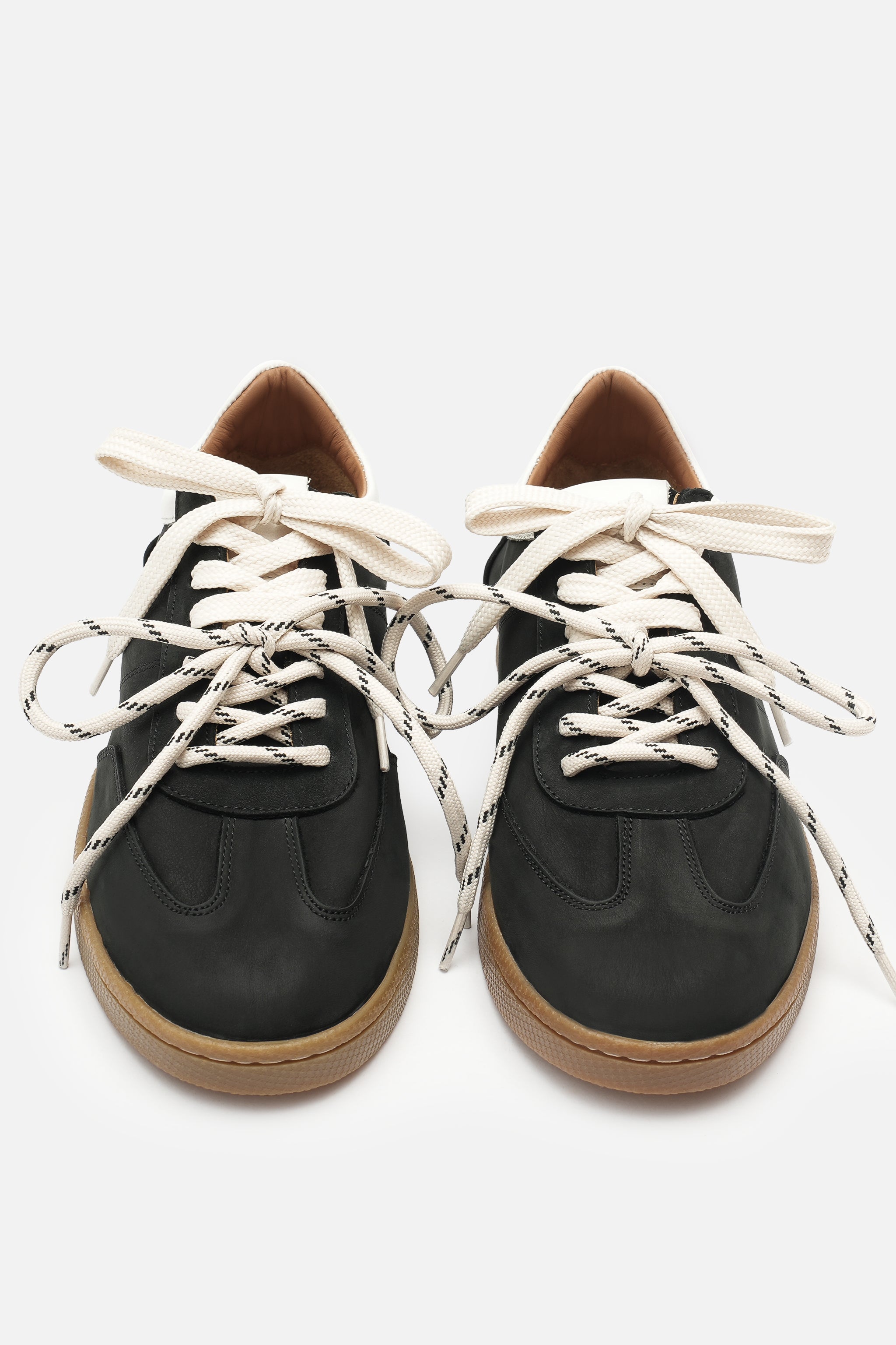 Miu Court Hakiki Deri Siyah Sneaker