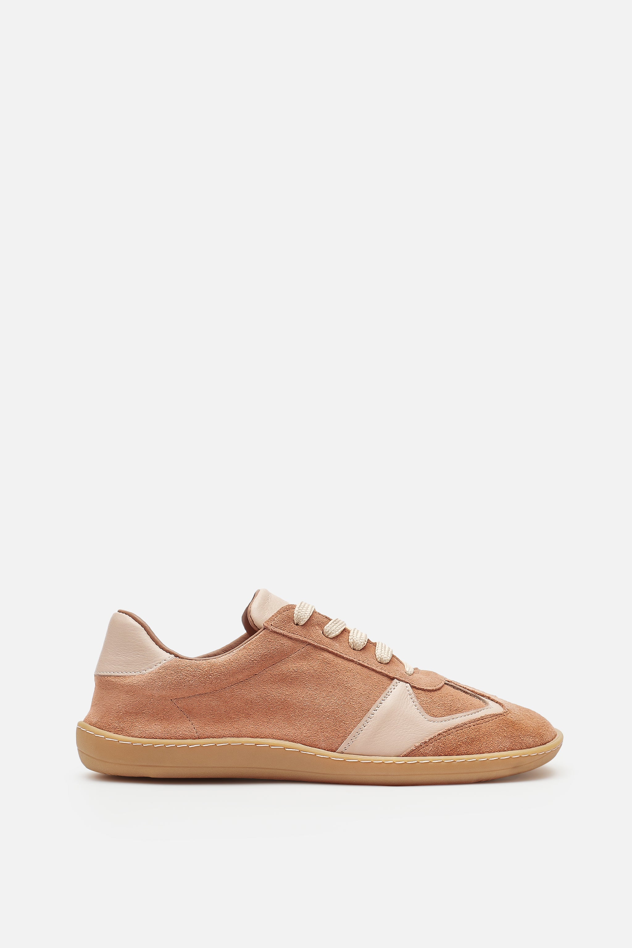 Miu Move Barefoot Bağcıklı Hakiki Süet Deri Somon Sneaker