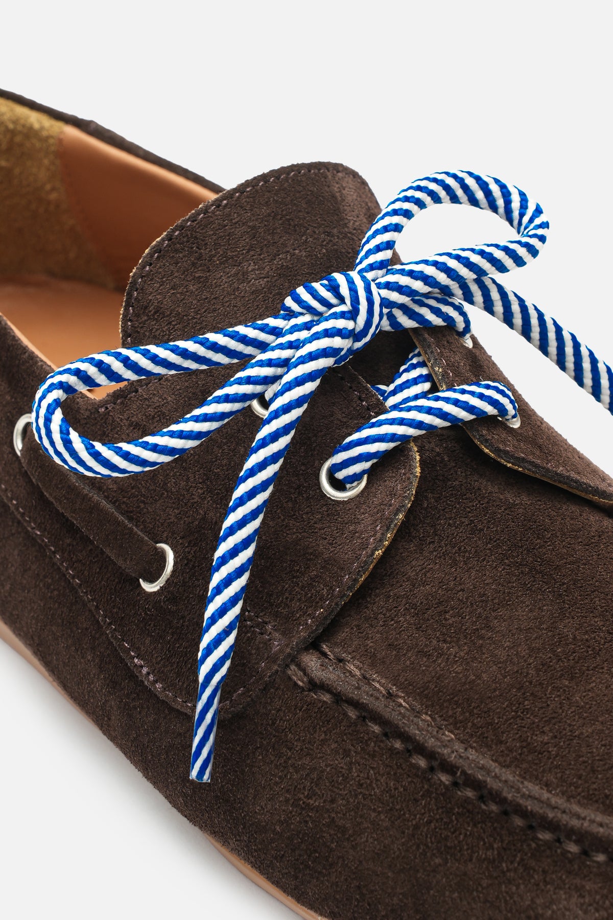 Sperry Lace-Up Hakiki Deri Makosen – Ultra Hafif Acı Kahve Süet