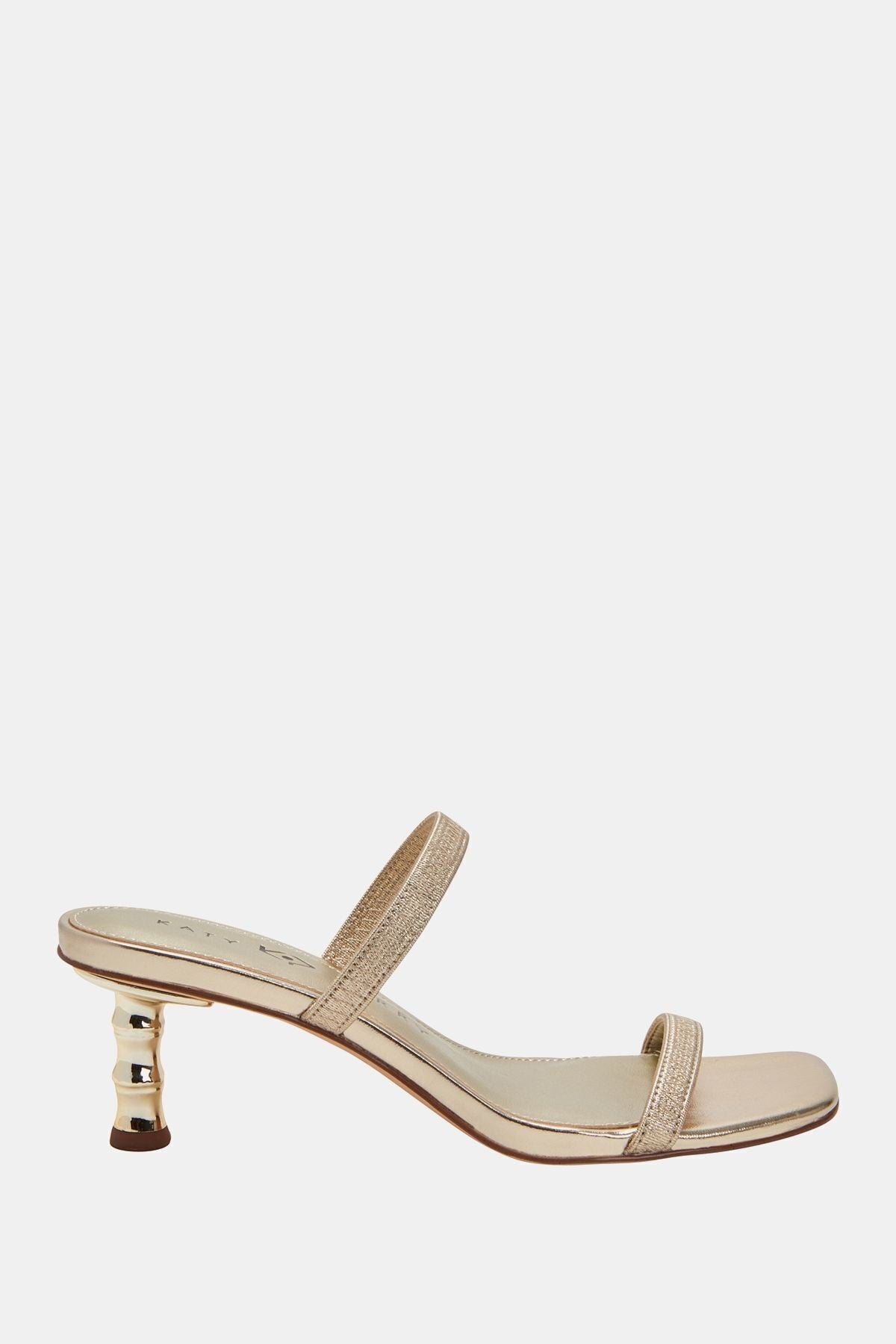 The Leilei Kadın Altın Topuklu Terlik