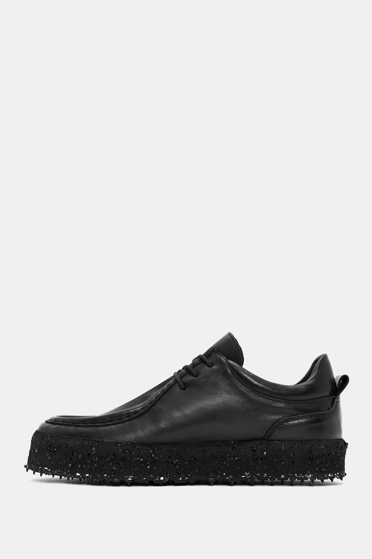 Paris Kadın Siyah Gerçek Deri Sneaker