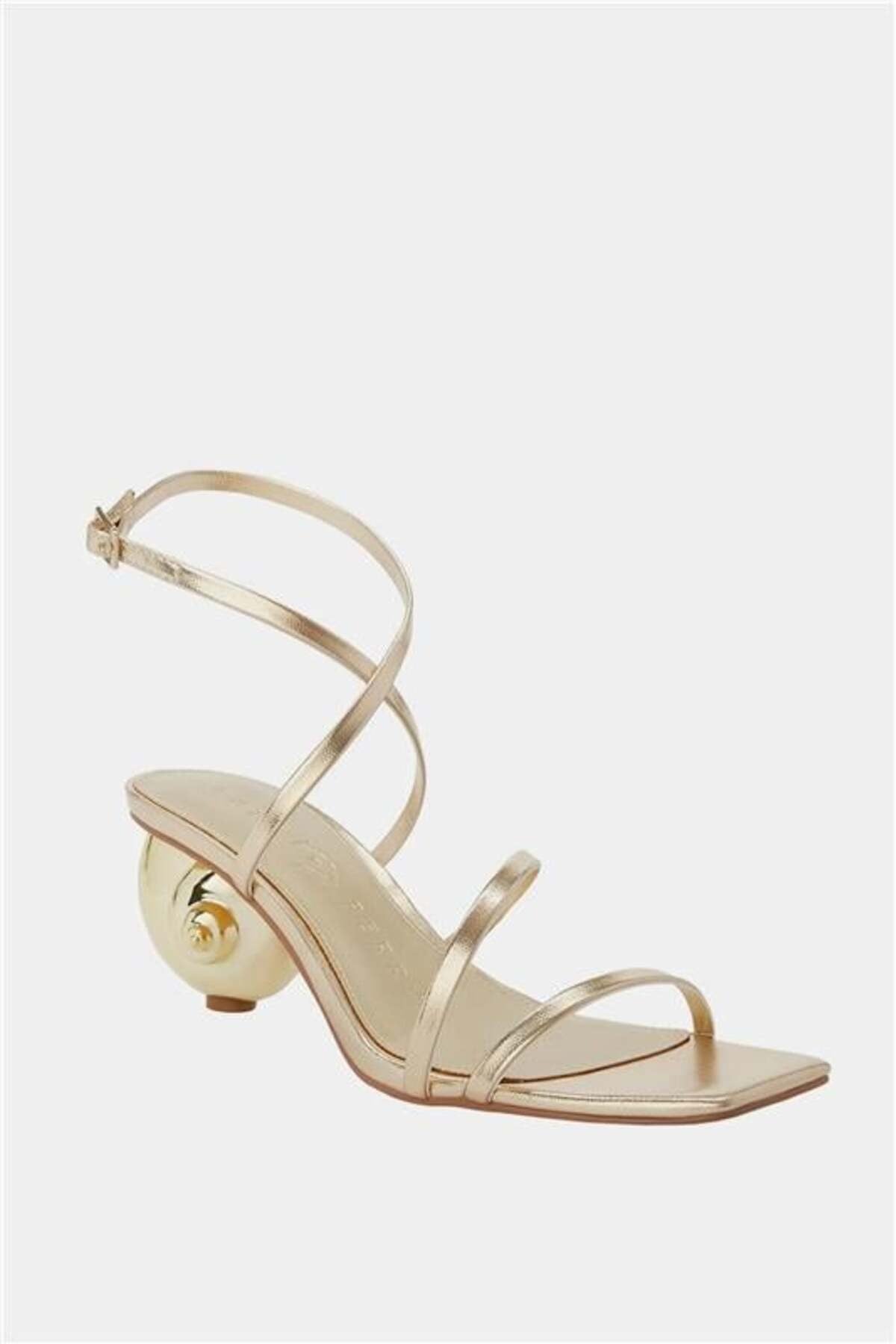 The Maritime Strapp Kadın Altın Bantlı Sandalet