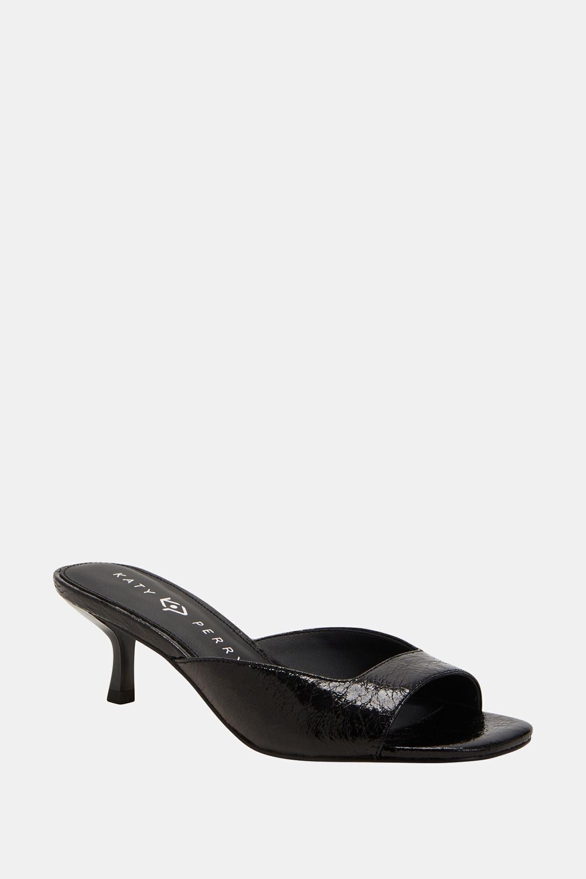 صندل نسائي بكعب فضي من The Ladie Low Heel