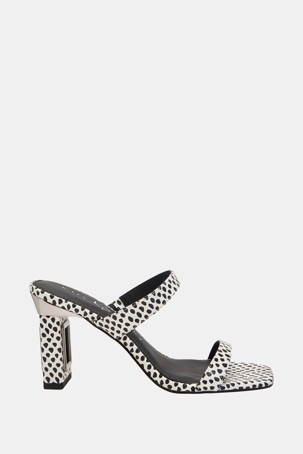 The Hollow Heel Kadın Zebra Oyuk Topuklu Terlik