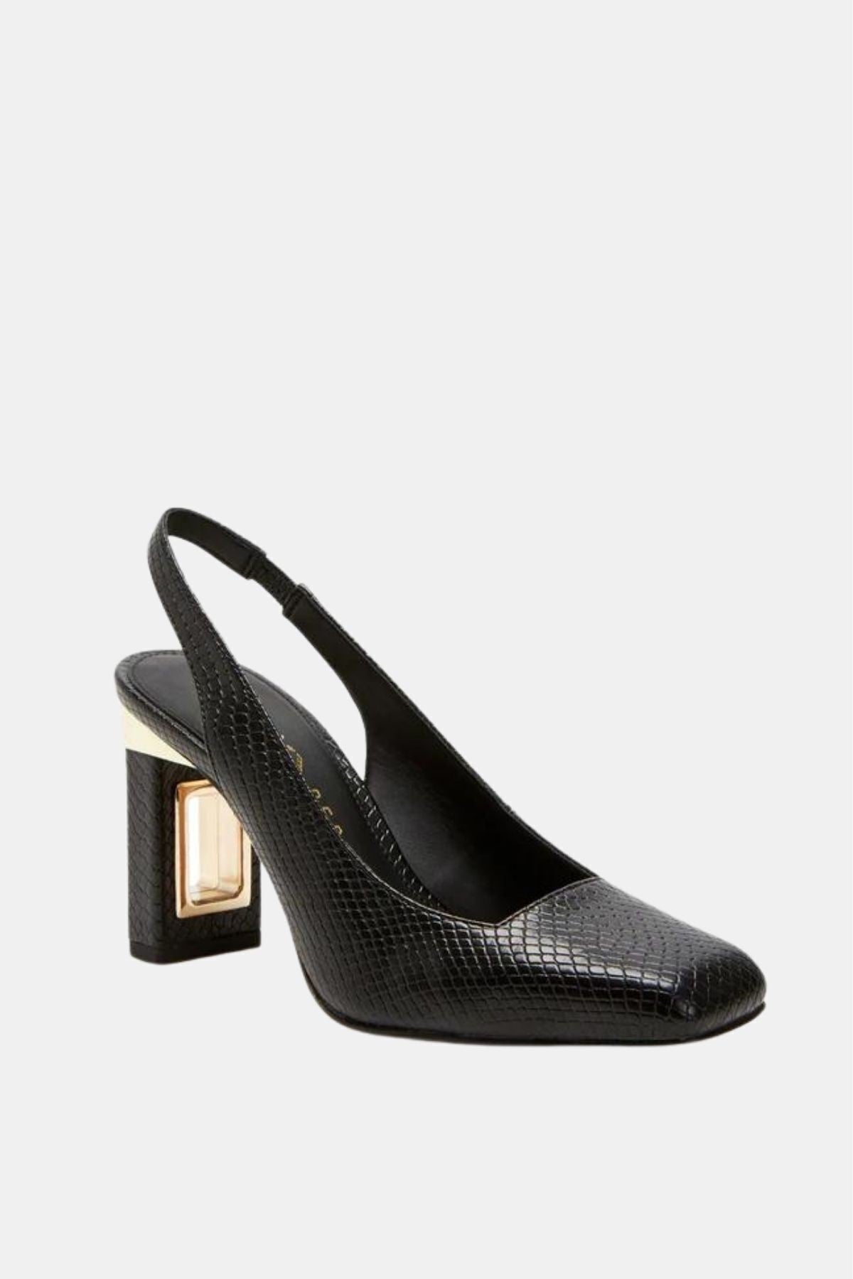 The Hollow Heel Kadın Siyah Oyuk Topuklu Ayakkabı (Kopya)