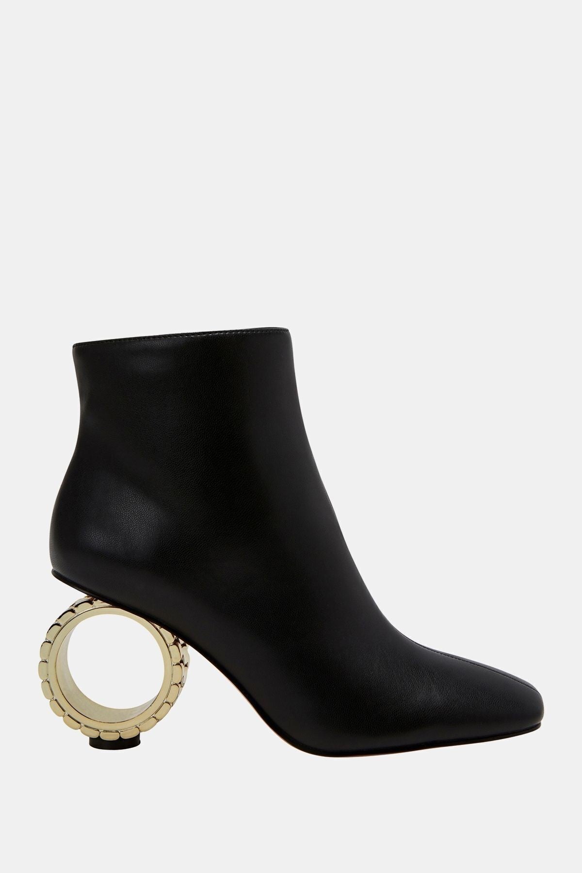 The Linksy Kadın Siyah Roleks Topuklu Bot