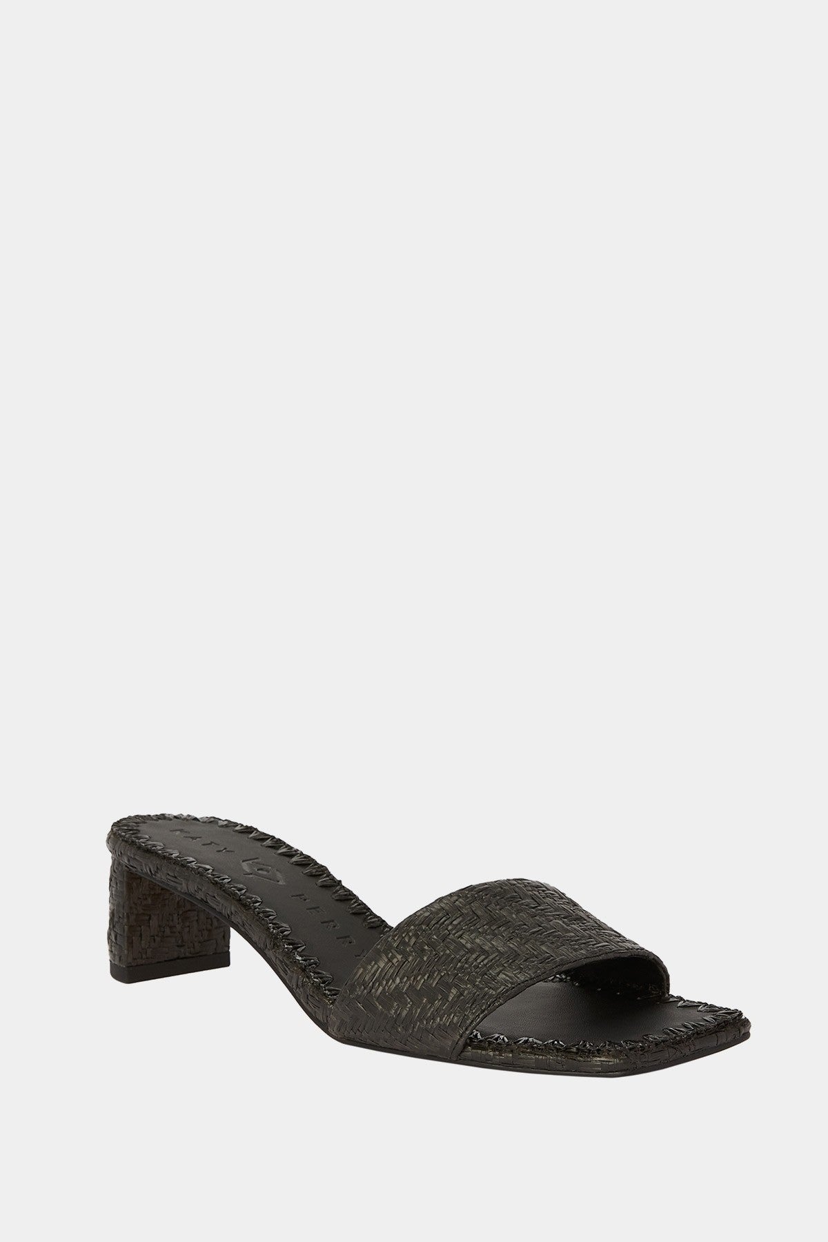 The Wandedering Slide Kadın Siyah Topuklu Terlik