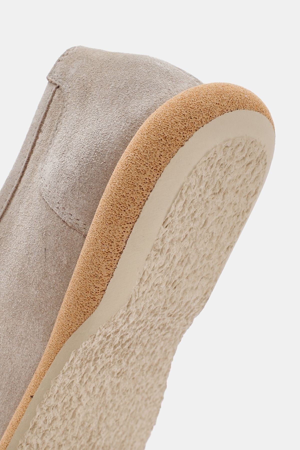 Barca Kadın Bej Süet Gerçek Deri Casual Sneaker