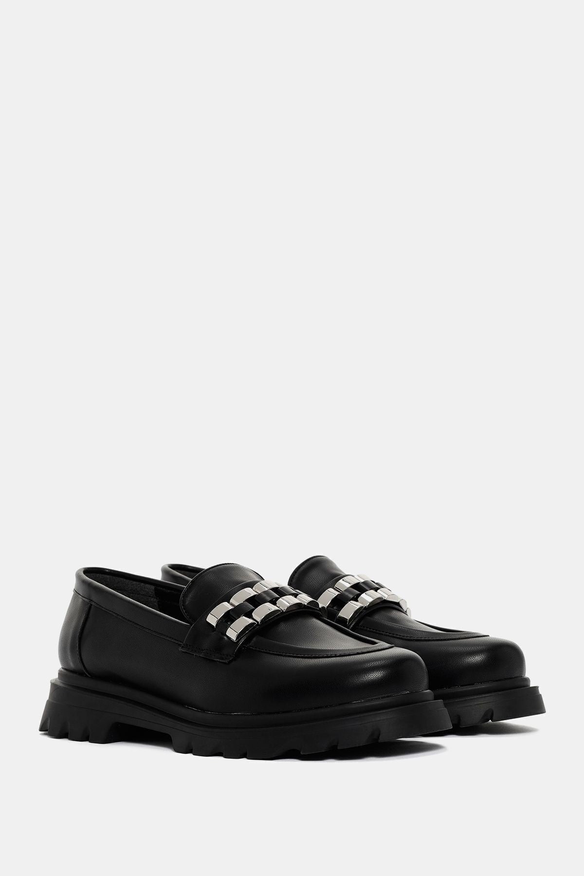 Roll Damen Schwarze Slipper