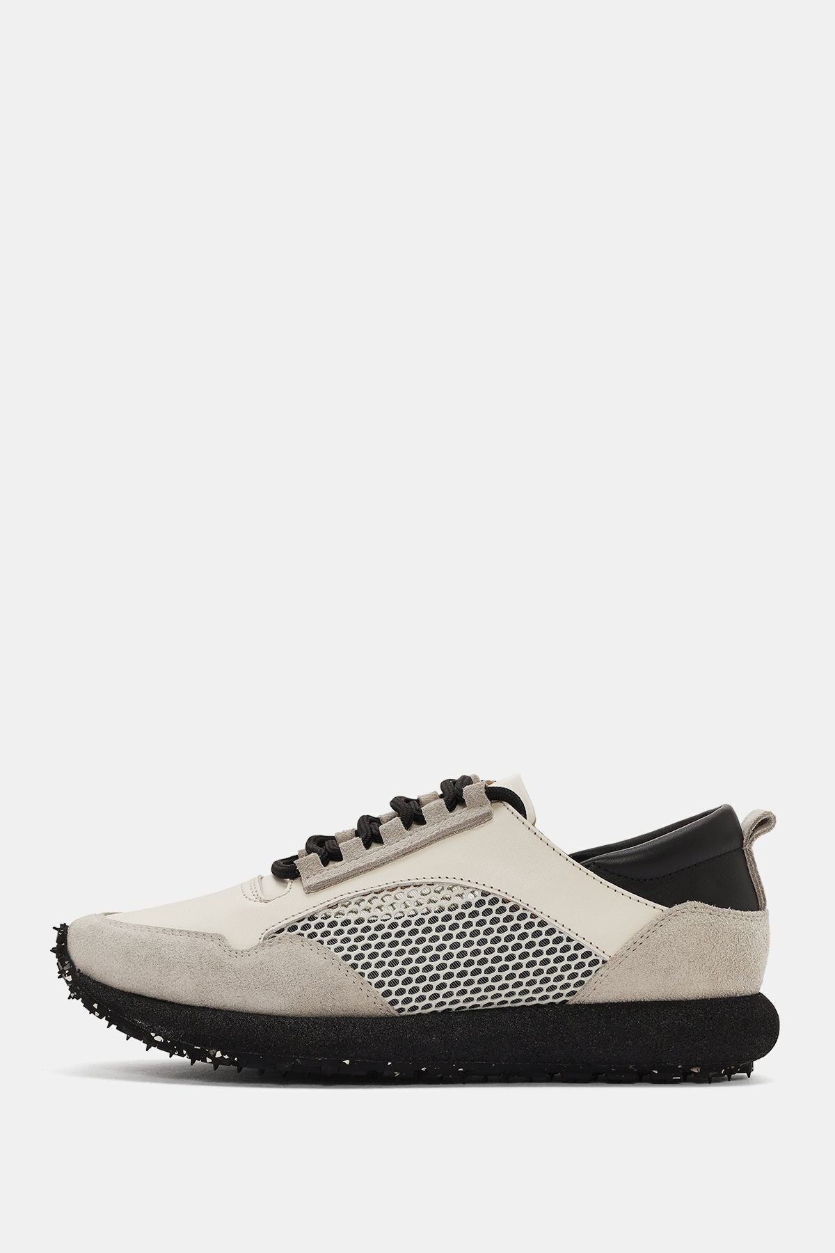 حذاء رياضي نسائي نورثوم أسود-رمادي شبكي