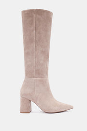 Lopez Kadın Vizon Kalın Sivri Burun Kalın Topuklu Çizme