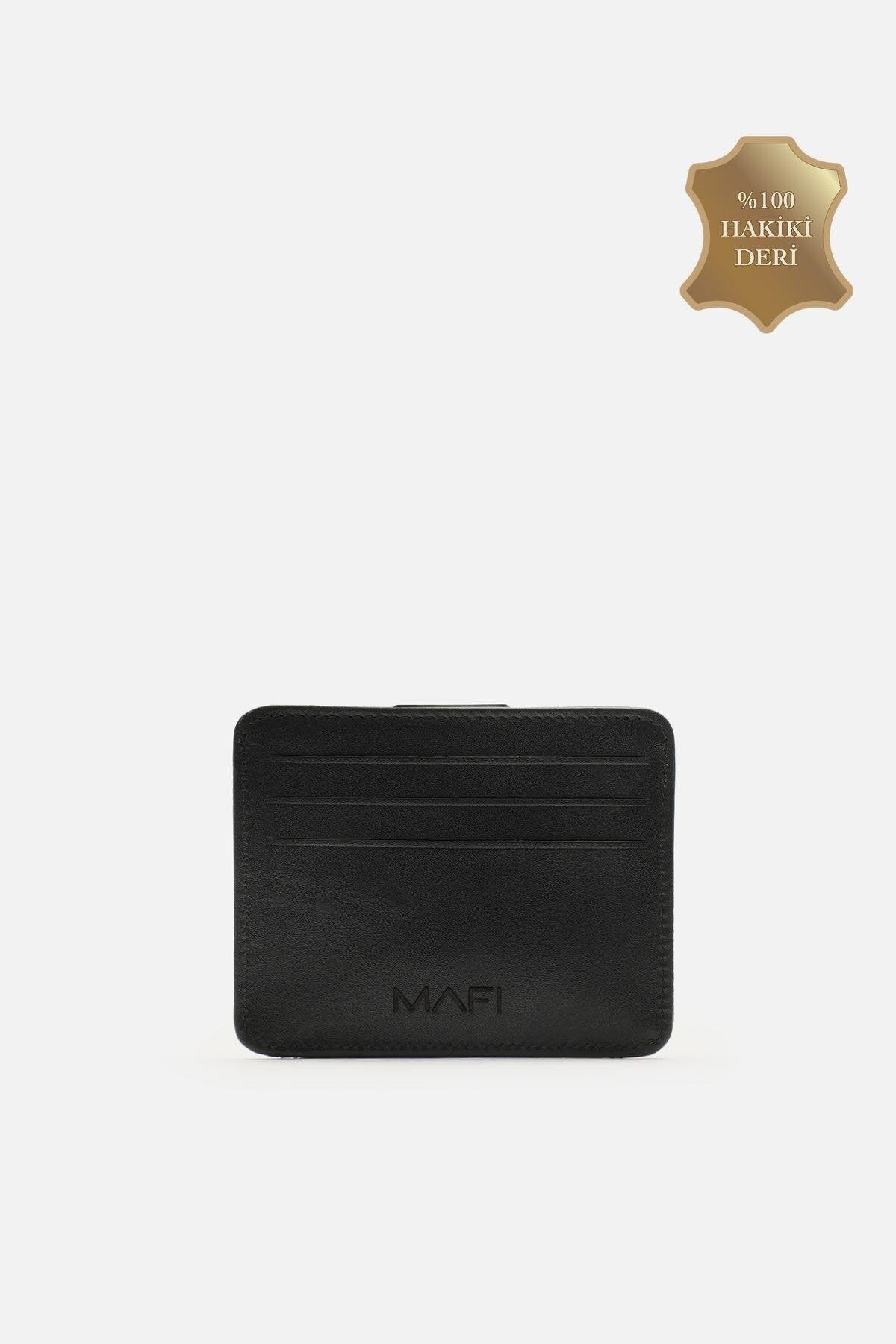 %100 Gerçek Deri Enduro Katlanır Hakiki Deri Kayışlı Kartlık – Kimlik & Sürücü Belgesi Bölmeli