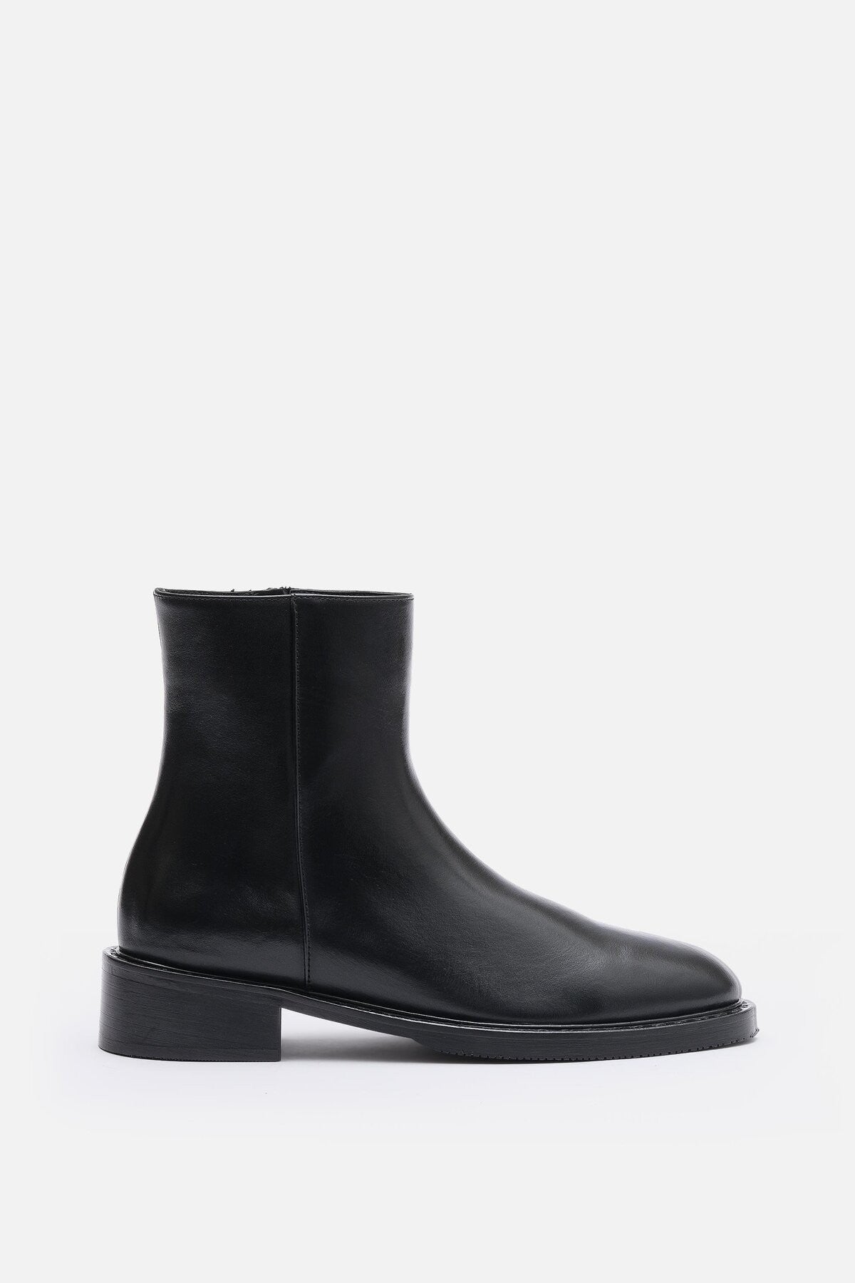 Manifest Kadın Siyah %100 Gerçek Deri Bot